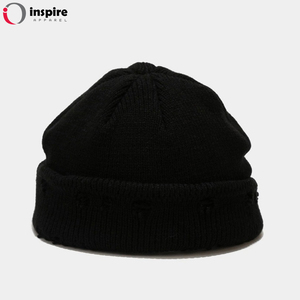 หมวกไหมพรมถักขนสัตว์แท้สองชั้นสำหรับทั้งผู้ชายและผู้หญิงหมวกบีนนี่ทำจากผ้าวูลใส่ได้ทั้งชายและหญิงทำจาก100% งานตามสั่ง - Product Image 6