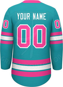 Tout Logo Nom Numéro Taille Maillots De Hockey Réversibles 100% Polyester Maillot De Hockey Sur Glace Avec Tissu Personnalisable - Product Image 3