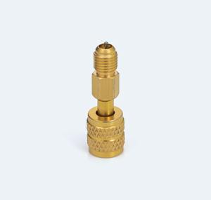 R410a Brass <b>SAE</b> Flare Adapter for HVAC and Refrigeration Systems - Product Image 4