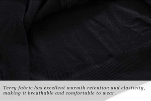 เสื้อกันหนาวอนิเมะแบบมีซิปสามารถปรับแต่งได้, เสื้อกันหนาวผ้าฝ้าย100% น้ำหนักมากหรูหรามีฮู้ด - Product Image 3