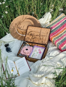 Vente chaude Bois De Pin Poli Souvenir Boîte Écologique Antique Imitation Vietnam Noël Décor À La Maison - Product Image 6