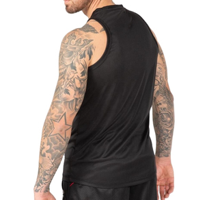 Hombres gimnasio deportes 100% poliéster ejercicio hombres dobladillo recto Slim Marl Sleave menos camisetas sin mangas Muscle Tee Sando para hombres 2025 - Product Image 6
