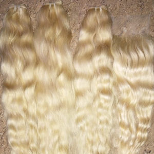 ผมต่อจากผมมนุษย์ธรรมชาติหยักศกแบบอินเดียพร้อมสีผมธรรมชาติ - Product Image 4