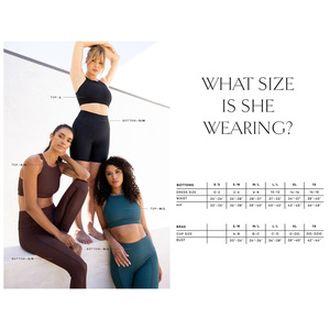 Survêtement de gymnastique personnalisable pour femmes, tissu à séchage rapide, coupe confortable, idéal pour le yoga, la salle de sport et le fitness, OEM/ODM disponible - Product Image 6