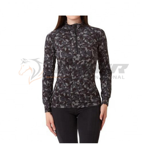 Nouvelle arrivée 2025 Premium Compression Horse Riding Shirt Couche de base thermique conçue pour un confort maximal Chaleur à vendre - Product Image 2