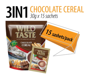 Wild Taste, Bebida de Cereal 3 en 1 Premium en Polvo Instantáneo, Bolsa Práctica para Niños y Adultos, Envío Rápido - Product Image 3