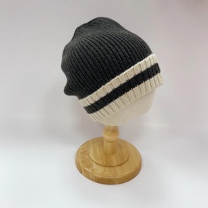 Custom Vintage Fruit Beach Jacquard Beanie Hats Wool Blend Warm Knit Winter Animal/Floral 3D Embroidery Unisex - Product Image 4