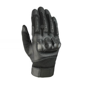 Gants tactiques avec logo personnalisé Gants tactiques de travail en cuir de vachette pour hommes en bas quantité minimale de commande Gants tactiques - Product Image 5