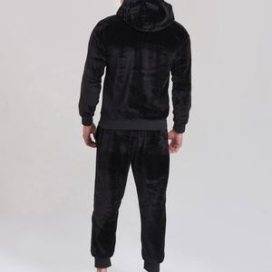 Conjunto Deportivo de Felpa para Hombre, 100% Algodón, Transpirable, para Invierno, con Impresión de Logotipo Personalizado - Product Image 2