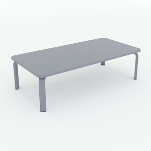 Mesa Preescolar Rectangular de Diseño Minimalista KGD017, 100x50x28cm, Hecha de Madera de Caucho, Varios Colores, para Sentarse en el Suelo al Aire Libre - Product Image 5