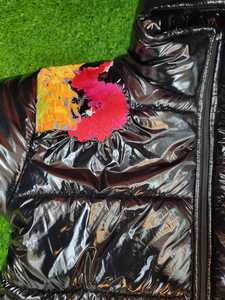 Veste polaire personnalisée unisexe de haute qualité, col montant style vintage, logo personnalisé brodé en toile pour l'hiver - Product Image 4