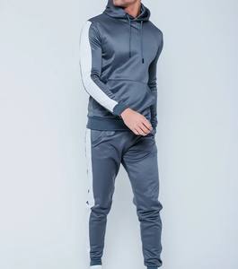 Conjuntos de chándal para hombre, ropa de entrenamiento para correr, conjunto de ropa de calle para hombre, Sudadera con capucha estampada personalizada y bolsillo de canguro - Product Image 5