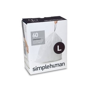 ถุงรองขยะแบบเปลี่ยนได้สำหรับถังขยะ Simplehuman – ถุงแบบหนาพิเศษที่ออกแบบมาให้พอดี - Product Image 1