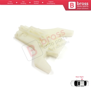 BWR5583 Window Regulator Repair <b>Clips</b> Rear Right Door for Santa Fe CM 2005-2012 Elantra HD 2005-2011 834712B000 - Product Image 5