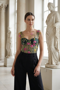 Tissu en maille tricotée unie et douce pour robes de mariée et vêtements légers pour filles - Product Image 4