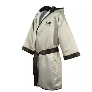 ชุดซ้อมมวยแขนยาวเสื้อคลุมสำหรับแข่งขันชกมวยไทยต่อสู้แบบปรับแต่งขนาดได้ - Product Image 2