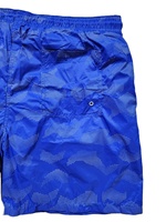 Shorts de bain pour hommes en maille avec taille élastique, poches arrière, été, 100% polyester, séchage rapide, imprimé AOP, prix de gros