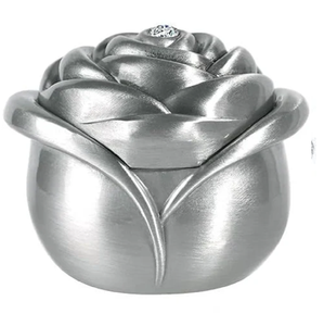 Boîte à bijoux classique en métal avec doublure en velours et fermeture sécurisée, disponible pour les acheteurs en gros dans des designs vintage élégants - Product Image 6