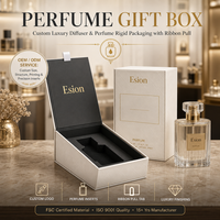 Boîtes cadeaux de luxe originales de marque haut de gamme, en carton, pour parfums, personnalisables, emballage en papier, boîte cadeau