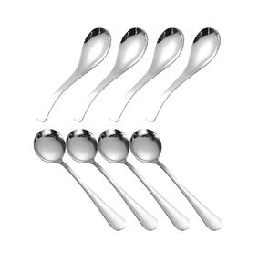 Cuchara de sopa de acero inoxidable para cocina y mesa Cuchara de arroz Cuchara de cena de acero inoxidable - Product Image 6