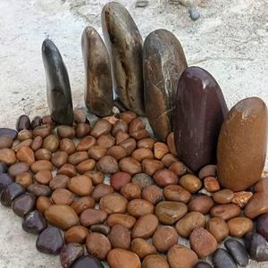 Natural Boulder Stone Cobbles & <b>Pebbles</b> for Landscaping & <b>River</b> Bed Decorations Garden Home Hotel Nursery Industrial Use - Product Image 6