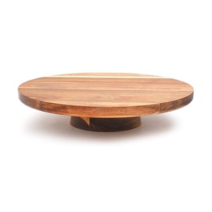 Support à gâteaux en bois au Design Simple pour la maison et les fêtes de mariage à faible coût, support à gâteaux en bois sculpté pour les ustensiles de cuisine - Product Image 6