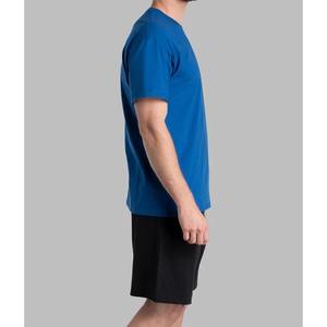 Basic Crew Neck T <b>Shirt</b> <b>Royal</b> <b>Blue</b> Jersey Cotton Premium Quality Short Sleeve Printing Logo Custom Brand T <b>Shirts</b> - Product Image 3