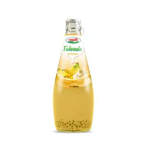 매일 음료 Falooda 음료 초콜릿 맛 290ml 바질 씨앗 베트남 OEM prvate 라벨 도매 가격