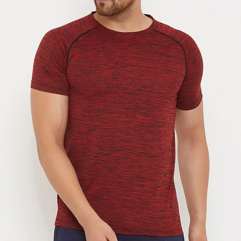 Pakistan Manufacturer Hot Selling Fashion T-shirt Custom Logo Men Two Tone Color Block Summer Basic Private Label T-shirt