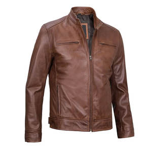 Men's Black Leather Jacket <b>Canvas</b> Eco-Friendly Waterproof Oversized Loose Fit Streetwear High Quality HARLEQUIN INDUSTRIES - Product Image 3