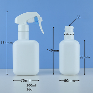 ขวดสเปรย์ HDPE 300มล. ขวดสเปรย์น้ำยาดับกลิ่นบำรุงผิวพร้อมฝาสเปรย์ผลิตในหลอดทดลอง - Product Image 2