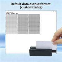 Pembaca Kartu Magnetik USB MSR90 Semua 3 Track Format Data dan Antarmuka Komunikasi yang Dapat Disesuaikan