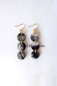 Pendientes de búfalo hechos a mano de alta calidad, pendientes de búfalo para el hogar, pendientes de cuerno y cuerno de búfalo Natural, precio al por mayor - Product Image 3