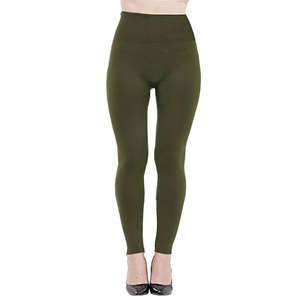 Women High Waist Thick Thermal <b>Leggings</b> <b>With</b> <b>Pocket</b> Polyester Warm Winter Fleece Lined Yoga <b>Leggings</b> - Product Image 6