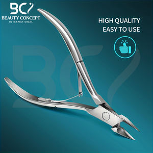 Coupe-ongles facile à utiliser, antidérapant, en acier inoxydable, service OEM, qualité supérieure, coupe-ongles de podologie, ouverture large des lames - Product Image 6