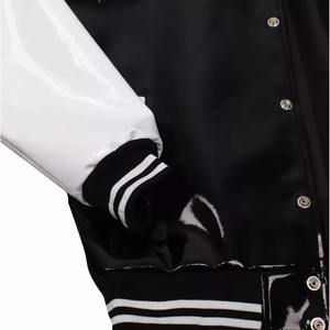 Chaqueta Letterman de moda, fabricantes de chaquetas Letterman personalizadas Plain Varsity, chaquetas Varsity personalizadas para hombres en blanco al por mayor - Product Image 3