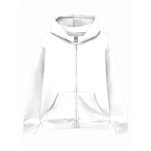 Felpa con Cappuccio e Zip Vega per Bambini, Felpe Promozionali per Merchandising - Product Image 4