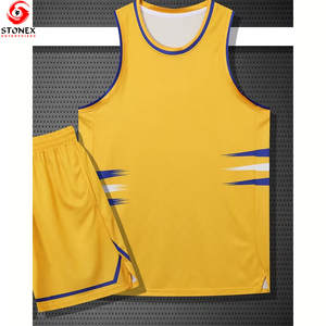 Uniforme de Baloncesto Personalizable de Poliéster 100%, sin Mangas, Transpirable, con su Propio Logotipo, MOQ Bajo - Product Image 3