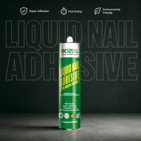 Colle de construction ultra-résistante 45 kg par cm², sans clous, séchage rapide, haute résistance, super adhérence, 300 ml, adhésif liquide pour clous