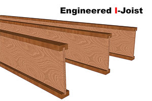 Oak I-joists สำหรับโครงสร้างบีชฉัน-จอยส์สำหรับโครงการอาคาร - Product Image 3