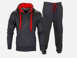 Ensemble de survêtement à capuche pour homme, style streetwear, 2 pièces, unisexe, sweat-shirt et pantalon de survêtement, fermeture à cordon, vêtements de sport décontractés - Product Image 6