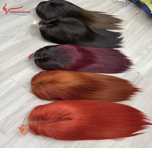 Venta al por mayor peluca hueso pelo liso para peluca extensión de cabello humano pelo vietnamita crudo recto - Product Image 4