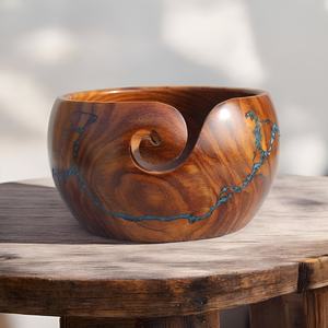 Decorative High Quality Resin Yarn <b>Bowl</b> for <b>Knitting</b> and Crocheting Resin Yarn <b>Bowl</b> Handmade - Product Image 1