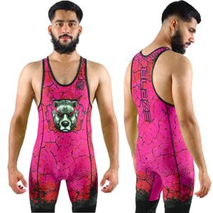 Singlets de lutte respirants sur mesure Singlets de lutte en matériau durable à bas prix Singlets pour hommes - Product Image 1