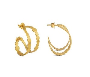 Pendientes de estilo Simple estético de moda gancho geométrico de Metal elegante accesorios de disfraz de moda suministro de accesorios - Product Image 1