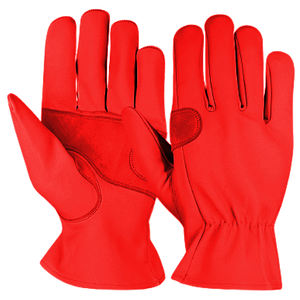Gants de conduite en cuir de chèvre renforcé Protection des mains de sécurité industrielle anti-coupure réfléchissante confortable et résistante - Product Image 2