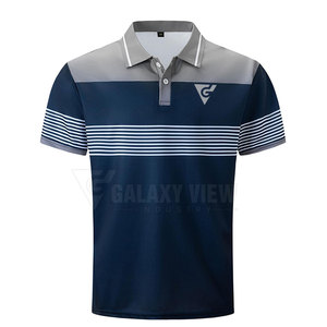 Camiseta Polo de Estilo Único Hecha a Medida para Hombre, Camiseta Polo de Manga Corta con Impresión de Logotipo Personalizado de Buena Calidad - Product Image 1