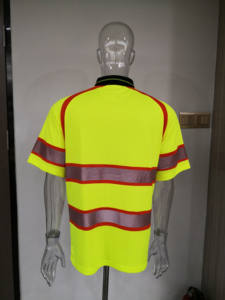 เสื้อโปโลนิรภัยแถบสะท้อนแสงสองสี/เสื้อผ้านิรภัยบนท้องถนน - Product Image 5