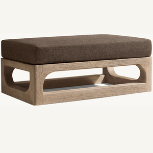 Gran oferta de muebles de madera de teca, sofá o mesa otomana con estilo moderno, cómodo y con la máxima función - Product Image 2