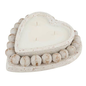 Pot à bougie de forme ronde unique en bois massif avec support de qualité supérieure, parfait pour la décoration intérieure de la maison - Product Image 6